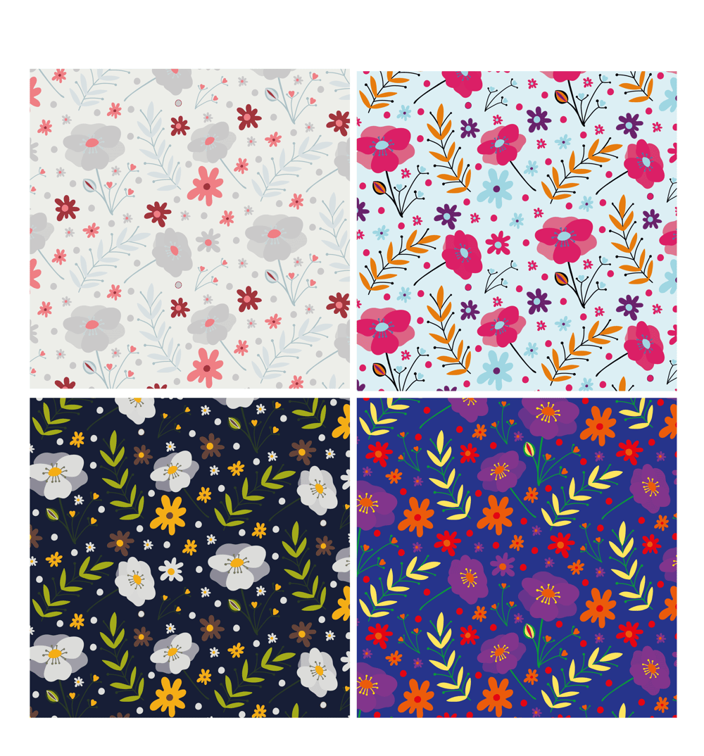 Flower stationery - image 3 - student project
