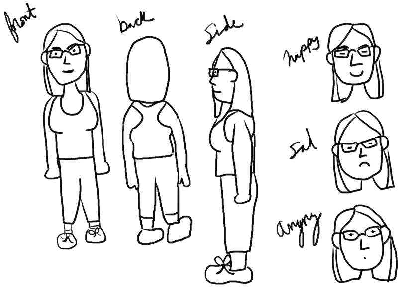 Designing Me for a Web Comic - image 2 - student project