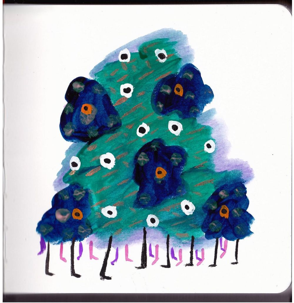Gouache Creatures - image 3 - student project