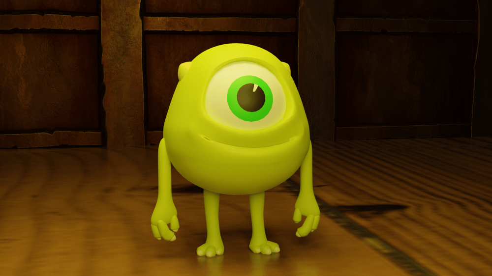 Monsters Inc - image 1 - student project