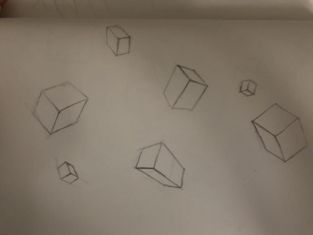 Perpective sketches - image 7 - student project
