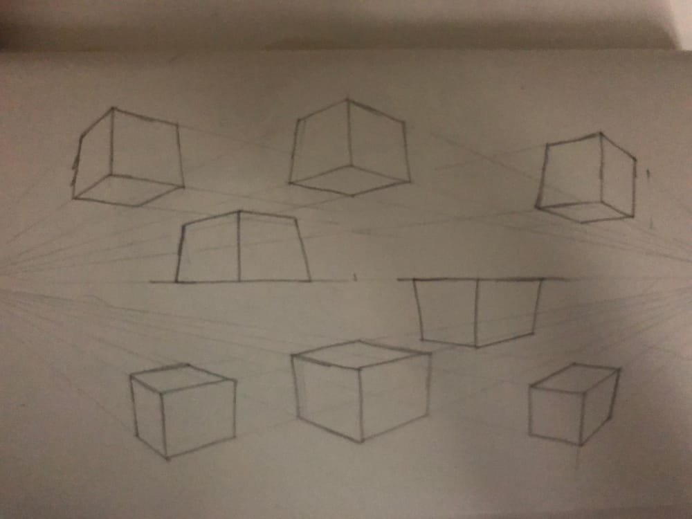 Perpective sketches - image 8 - student project