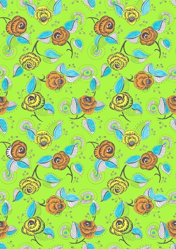 Art Deco fun florale! - image 3 - student project