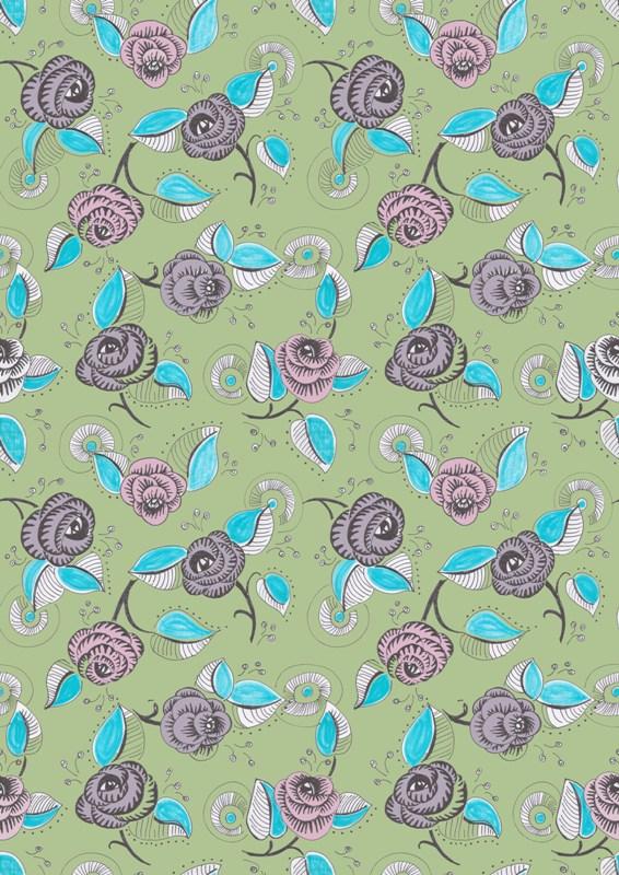 Art Deco fun florale! - image 2 - student project