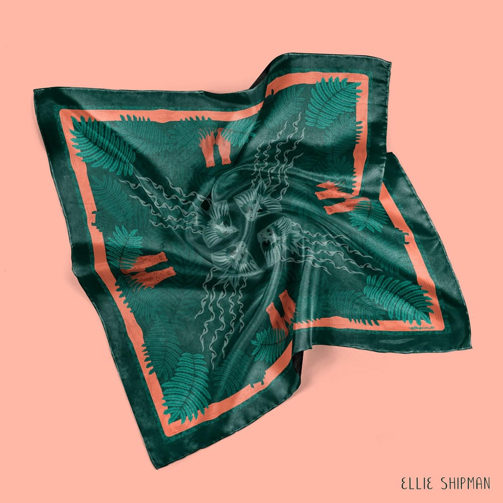 Square Scarf Inspired by Vietnam - image 6 - student project