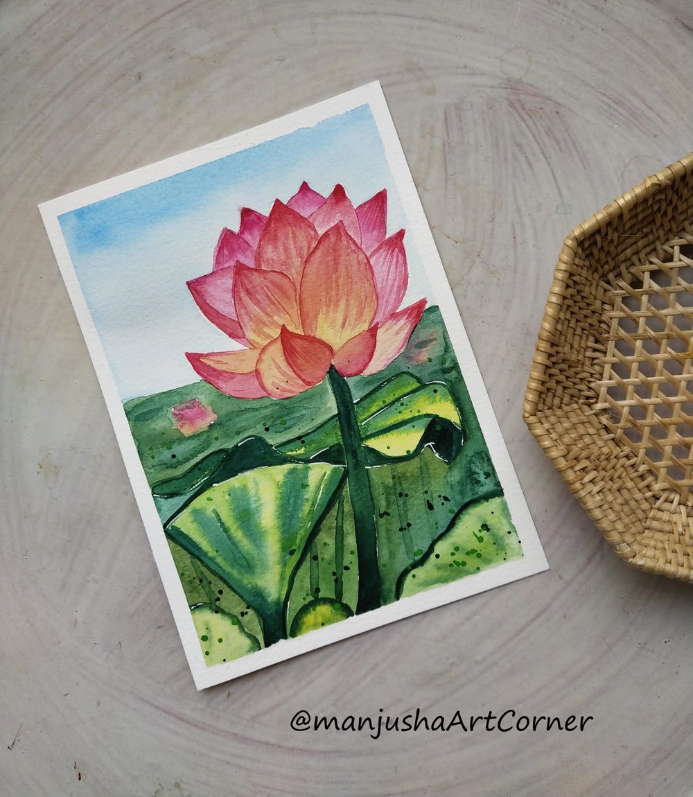 Watercolor Flowers - image 1 - student project