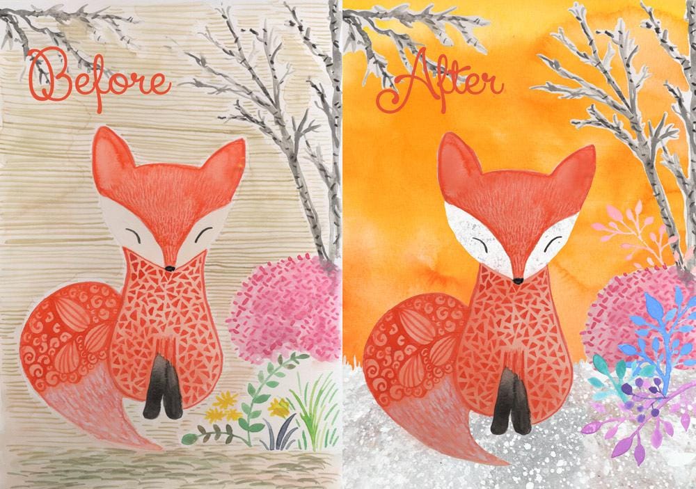 Before and After - image 3 - student project