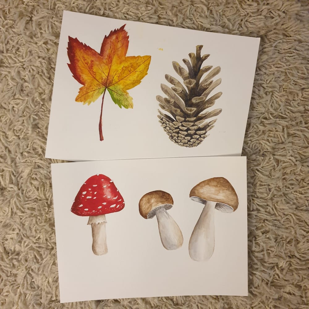 Autumn paint - image 1 - student project