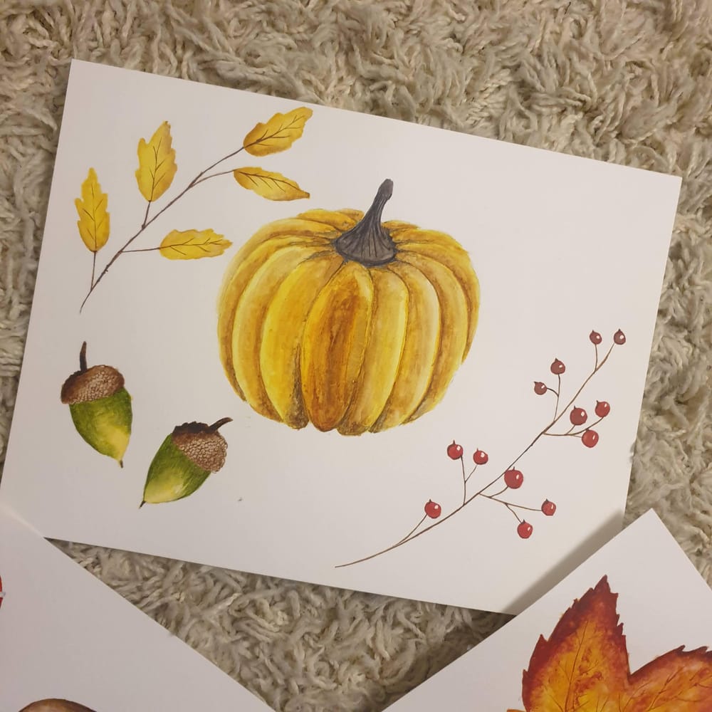 Autumn paint - image 2 - student project
