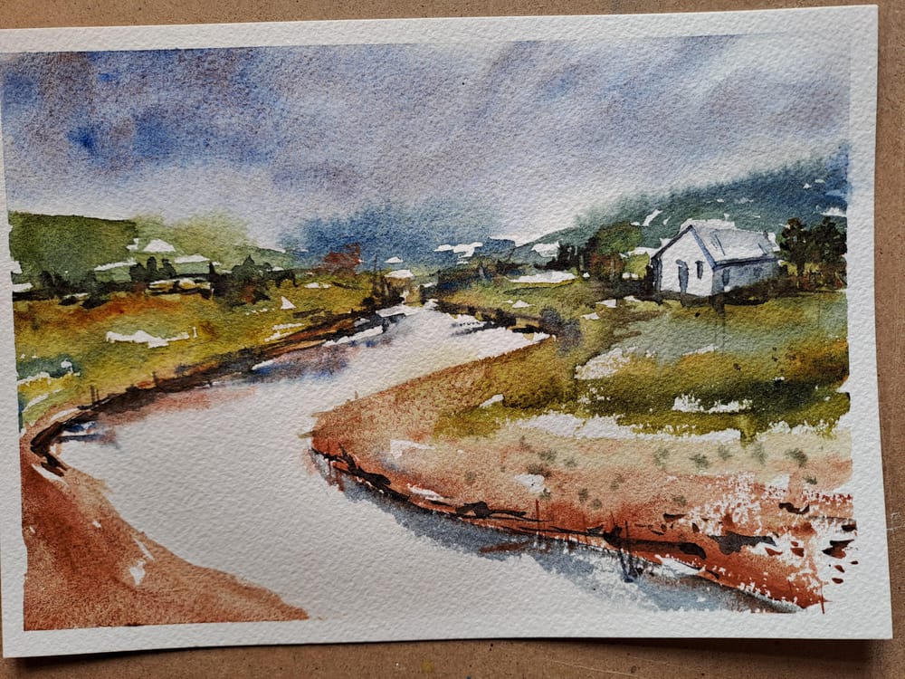 Loose and quick landscape - image 1 - student project