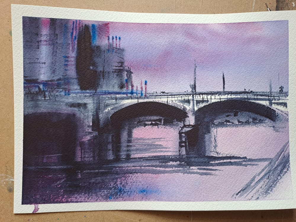 Bridge over Melbourne' s water - image 1 - student project