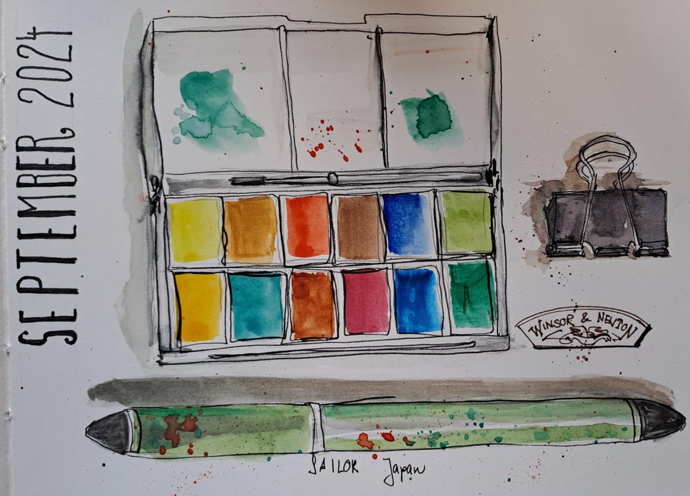 Travelsketchbook - image 5 - student project