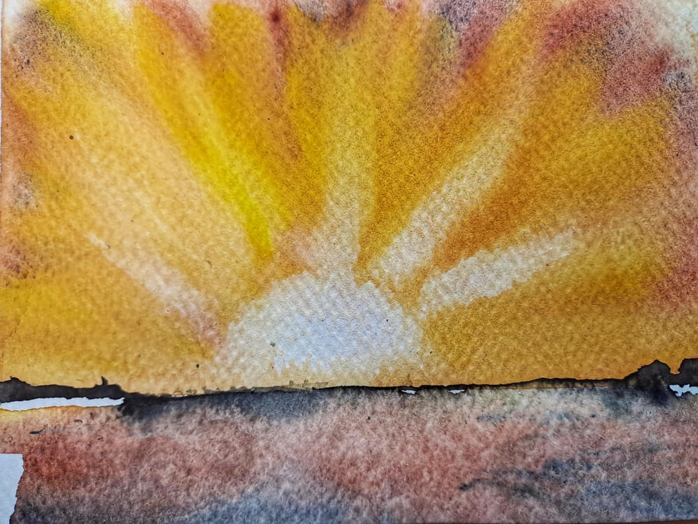 Sonnenstrahlen malen - image 2 - student project