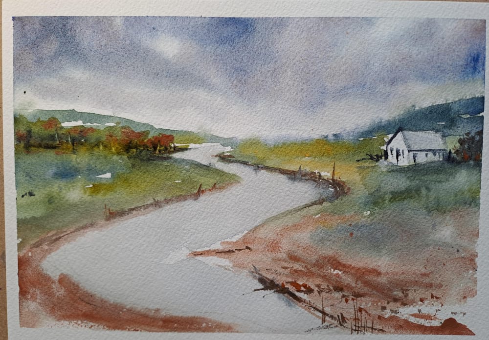 Loose and quick landscape - image 3 - student project