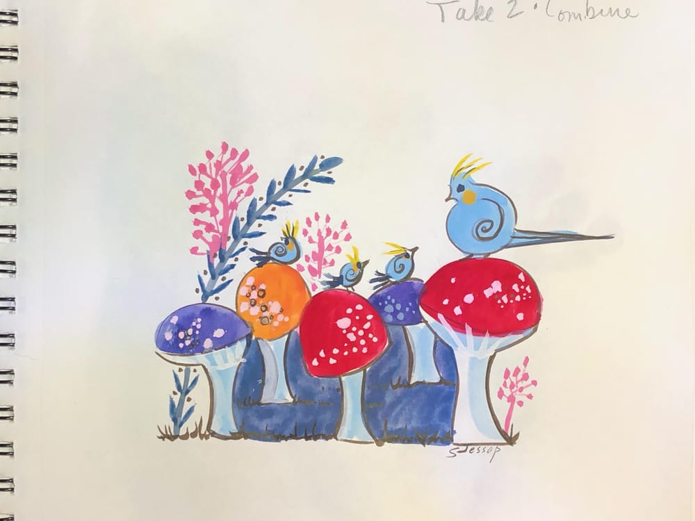 Fearless Sketchbook - image 11 - student project