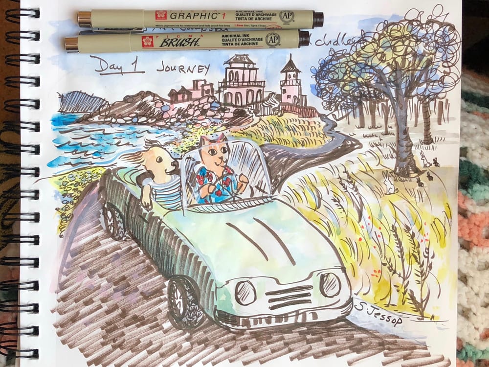 Fearless Sketchbook - image 1 - student project