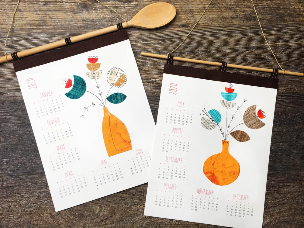 Collage Calendar 2021 - image 2 - student project