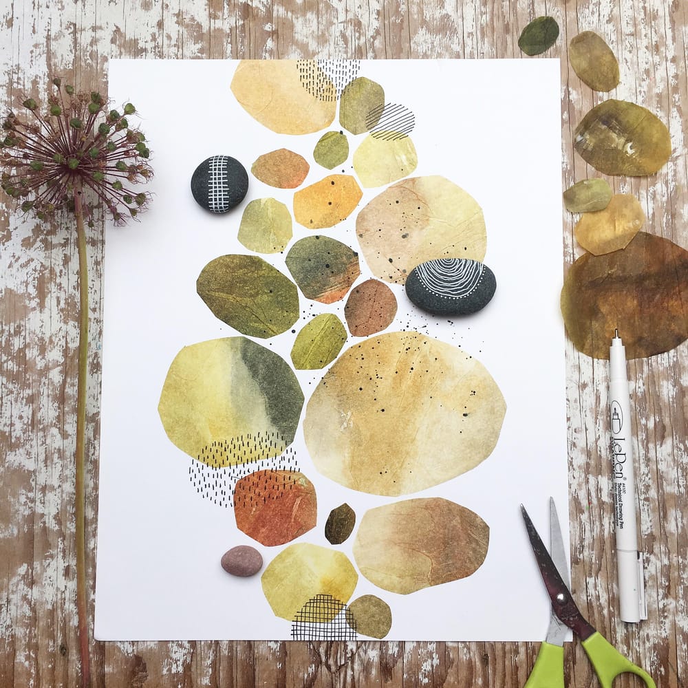 Painted stones - image 1 - student project
