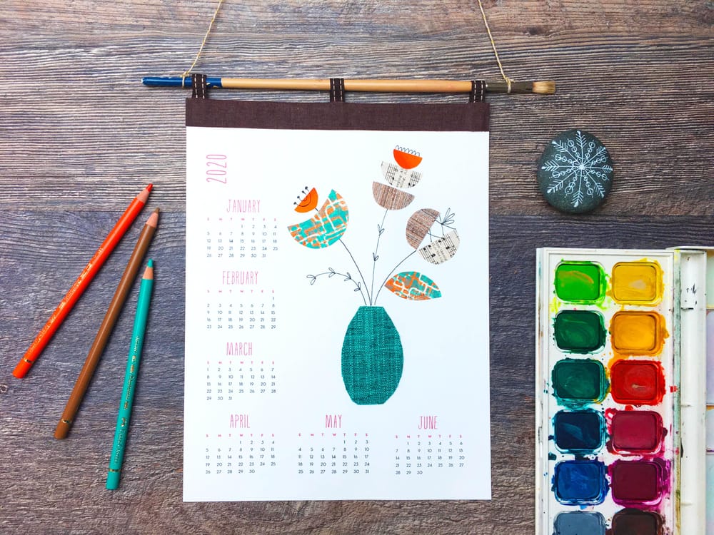 Collage Calendar 2021 - image 3 - student project