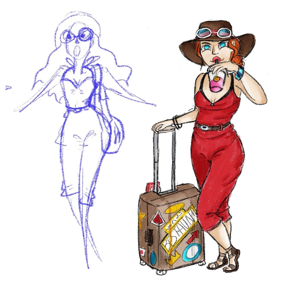 Travelling Aunty - image 3 - student project