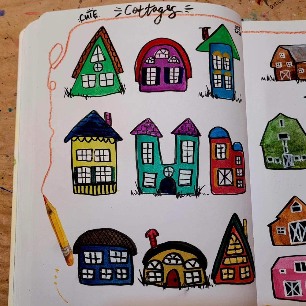 Enjoying the variety of supplies! - image 3 - student project