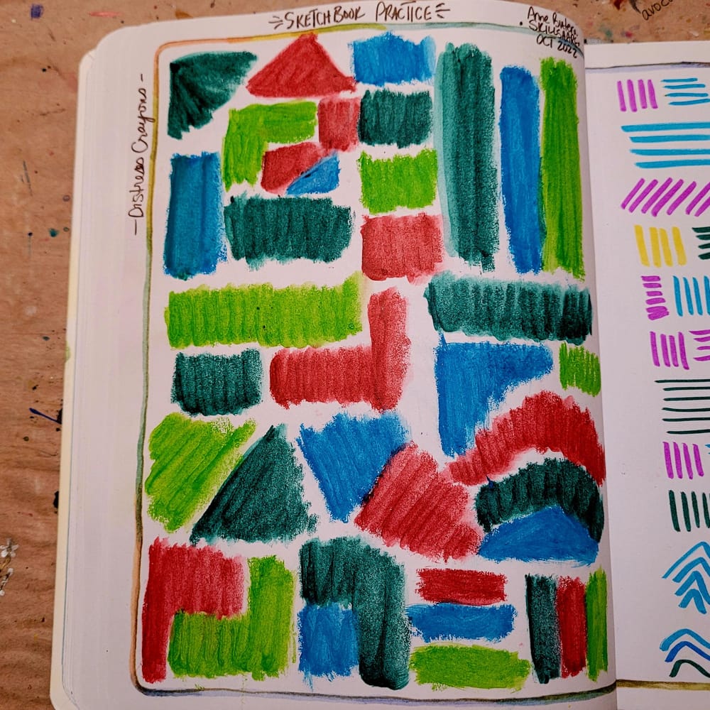 Enjoying the variety of supplies! - image 1 - student project
