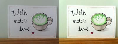 Matcha latte - image 2 - student project