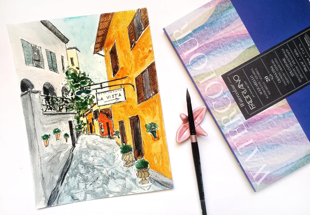 Urban Sketching - image 1 - student project