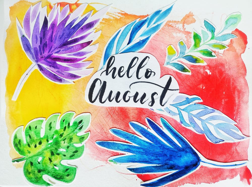 Watercolor Collage Illustration - image 1 - student project