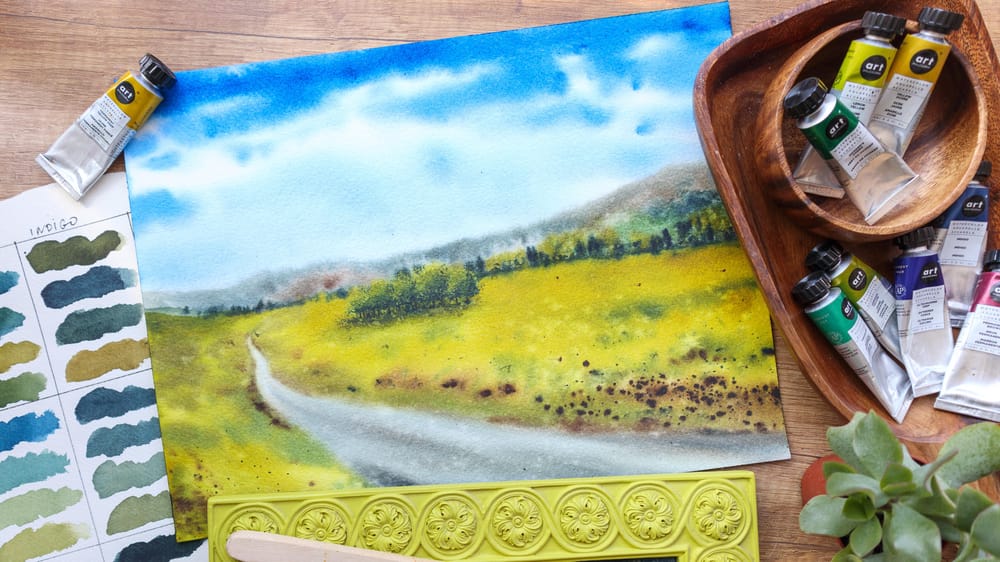 Lush Green Fields - image 1 - student project