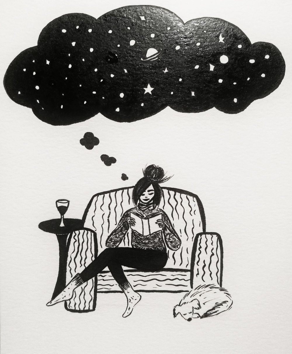 Ink Drawing Techniques - image 2 - student project