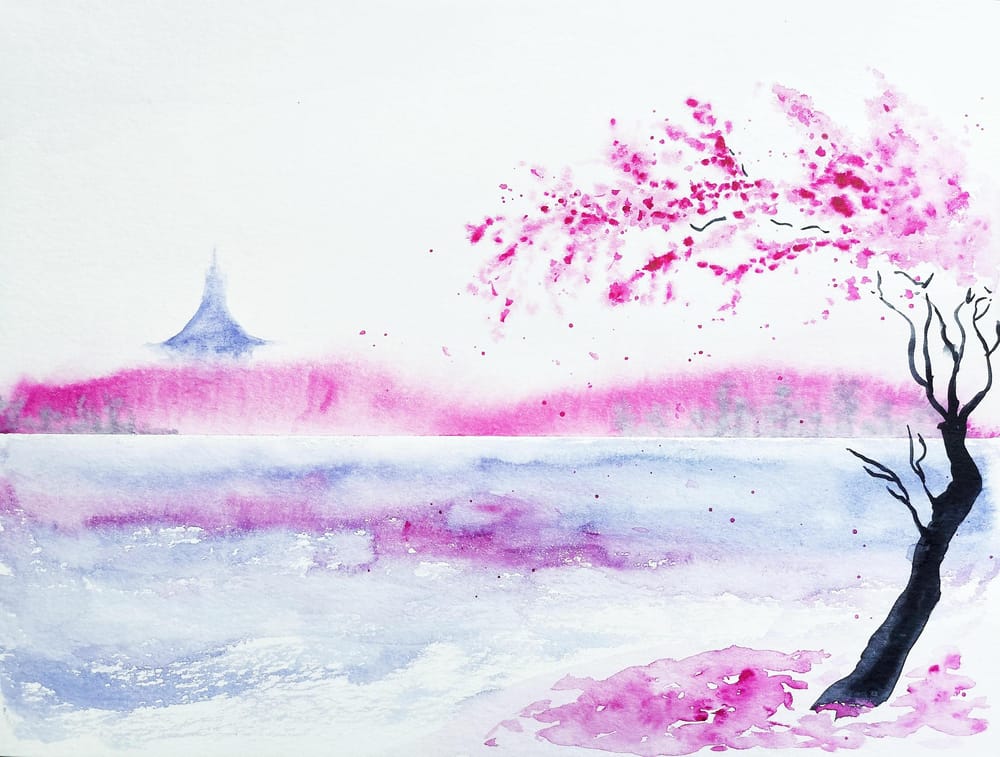Dreamy Spring Landscape - image 1 - student project