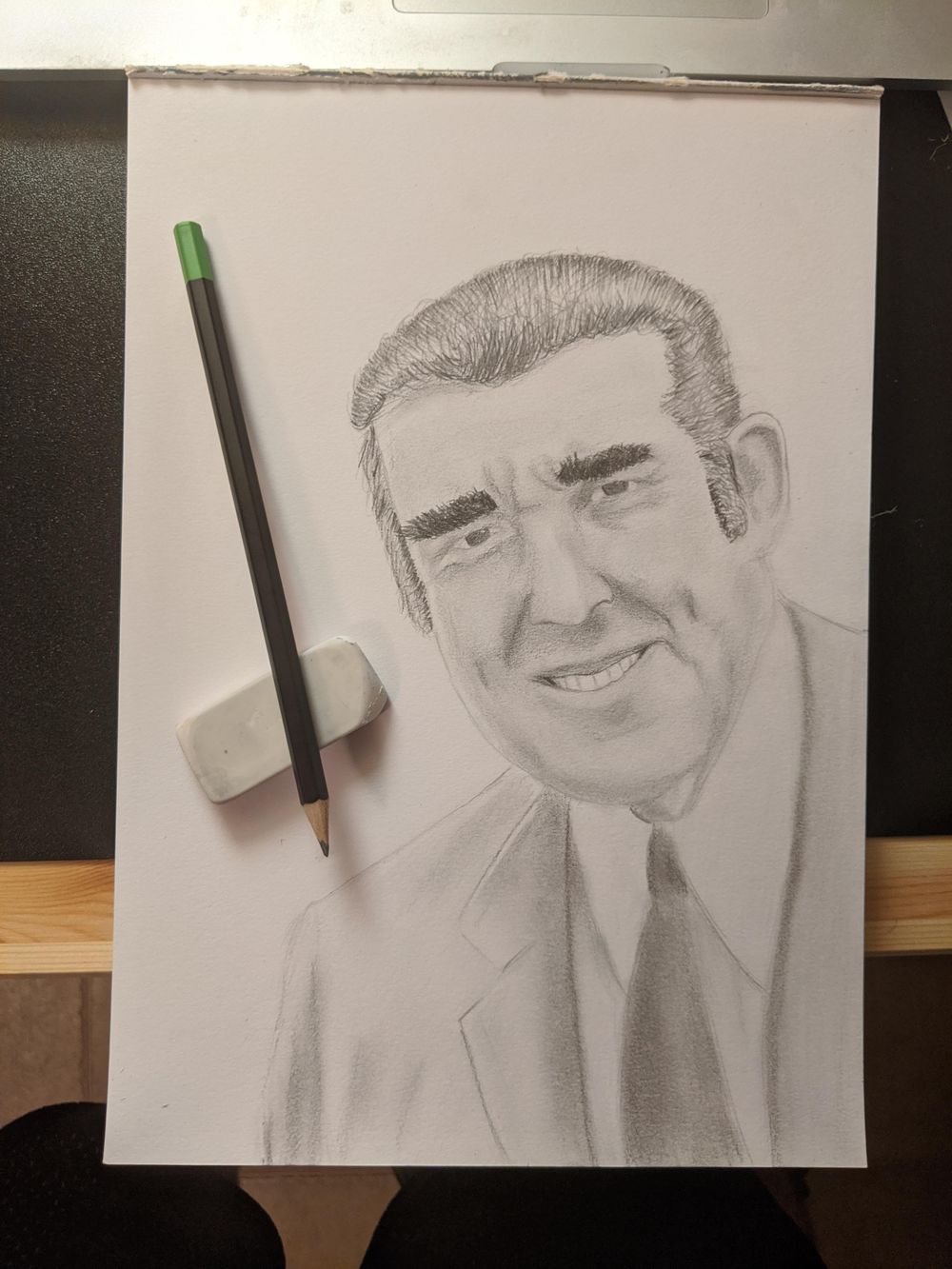 Pencil Portrait Sketch - image 2 - student project