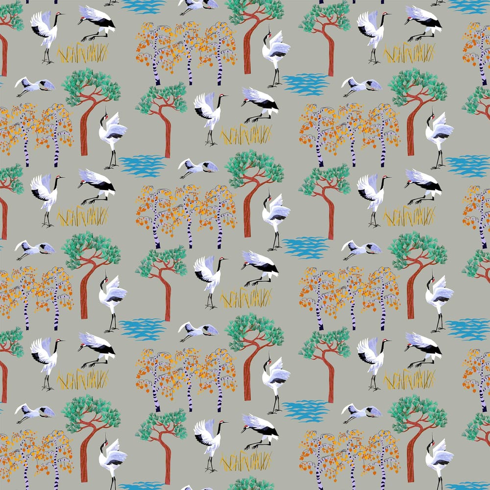 Red-headed Cranes - image 1 - student project