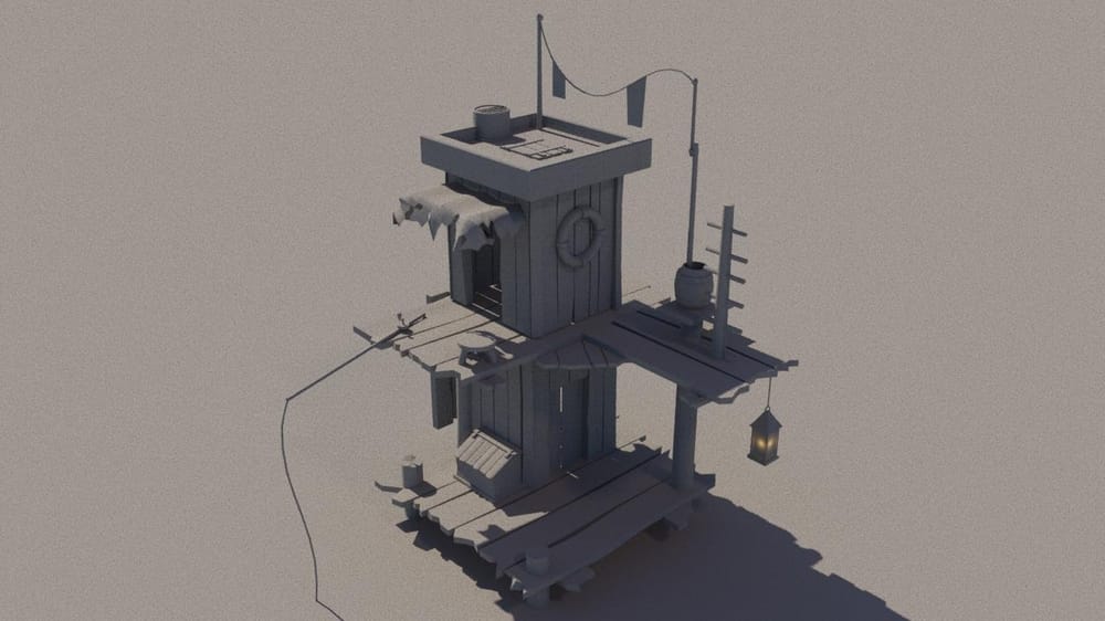 Asael's Fishing house - image 1 - student project