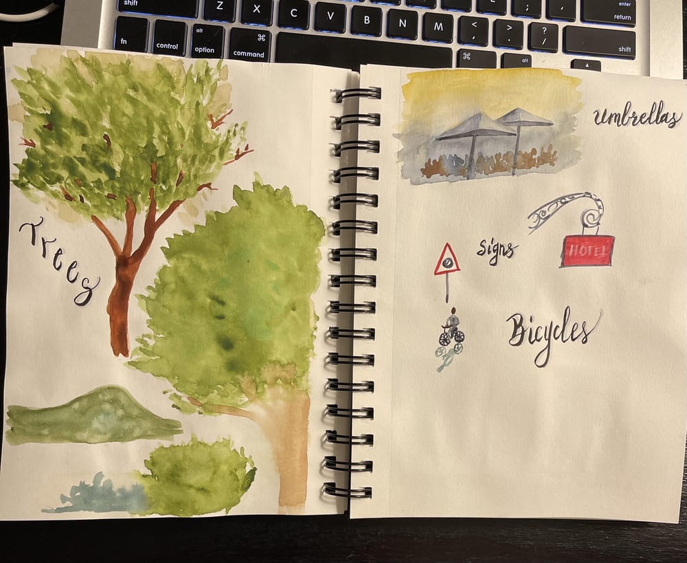 Cityscapes and Urban Landscapes & Color Theory - image 2 - student project