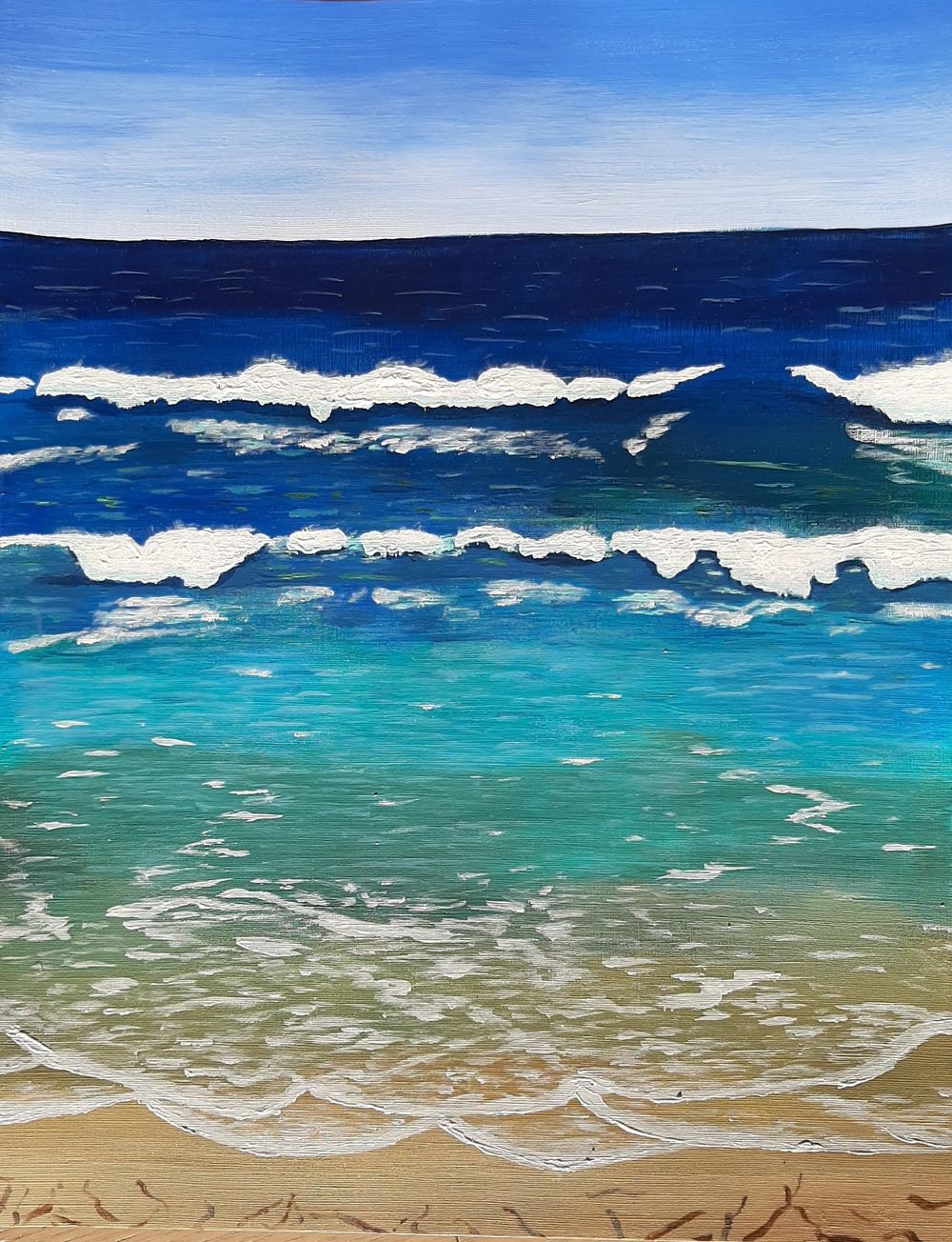 Ocean waves - image 1 - student project