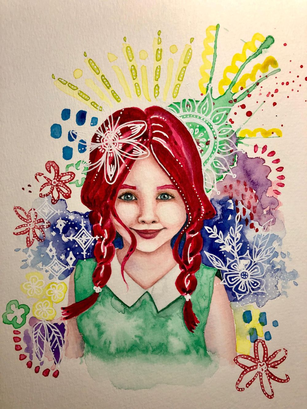 First Whimsical Portrait - image 1 - student project