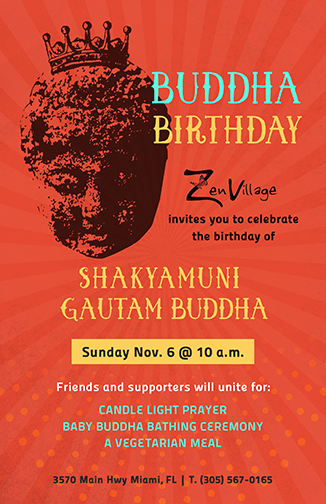 Buddha Birthday Poster - image 2 - student project