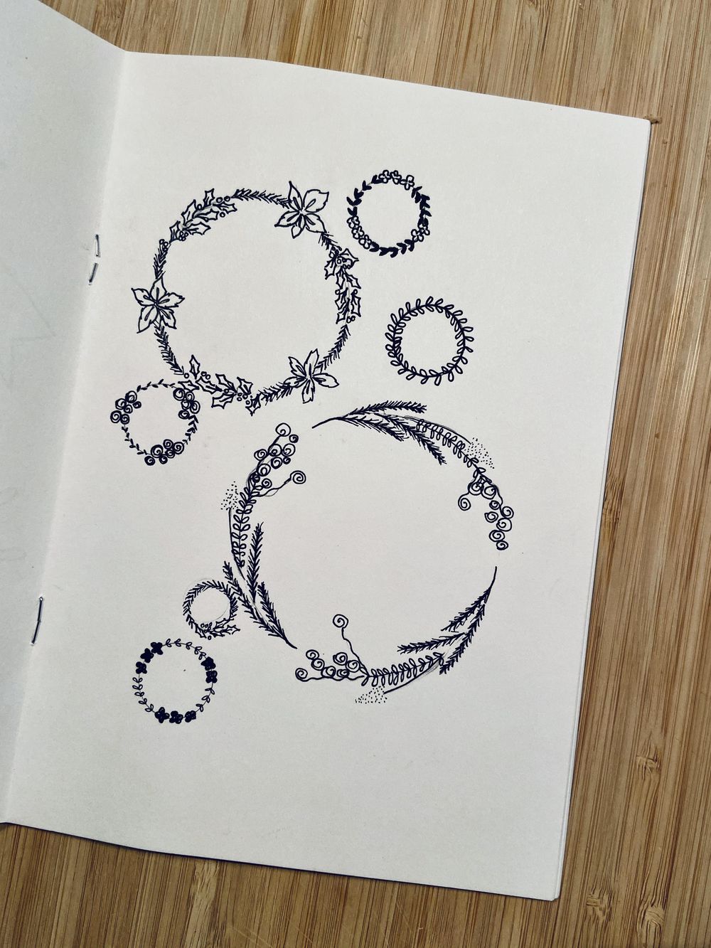 Kerstkransjes (little christmas wreaths) - image 1 - student project