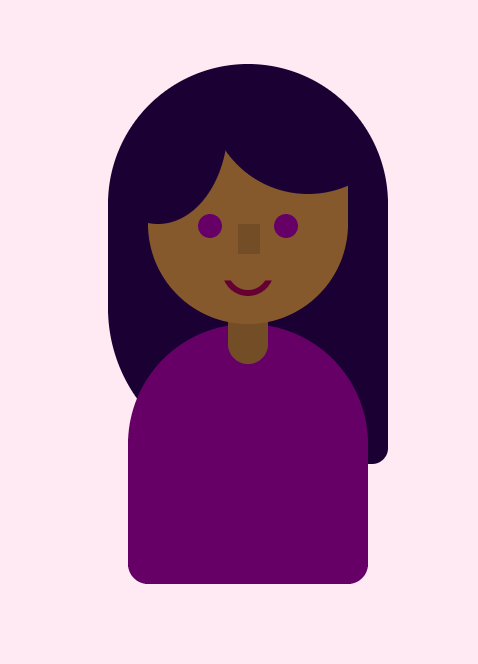 My CSS Flat Person - image 2 - student project