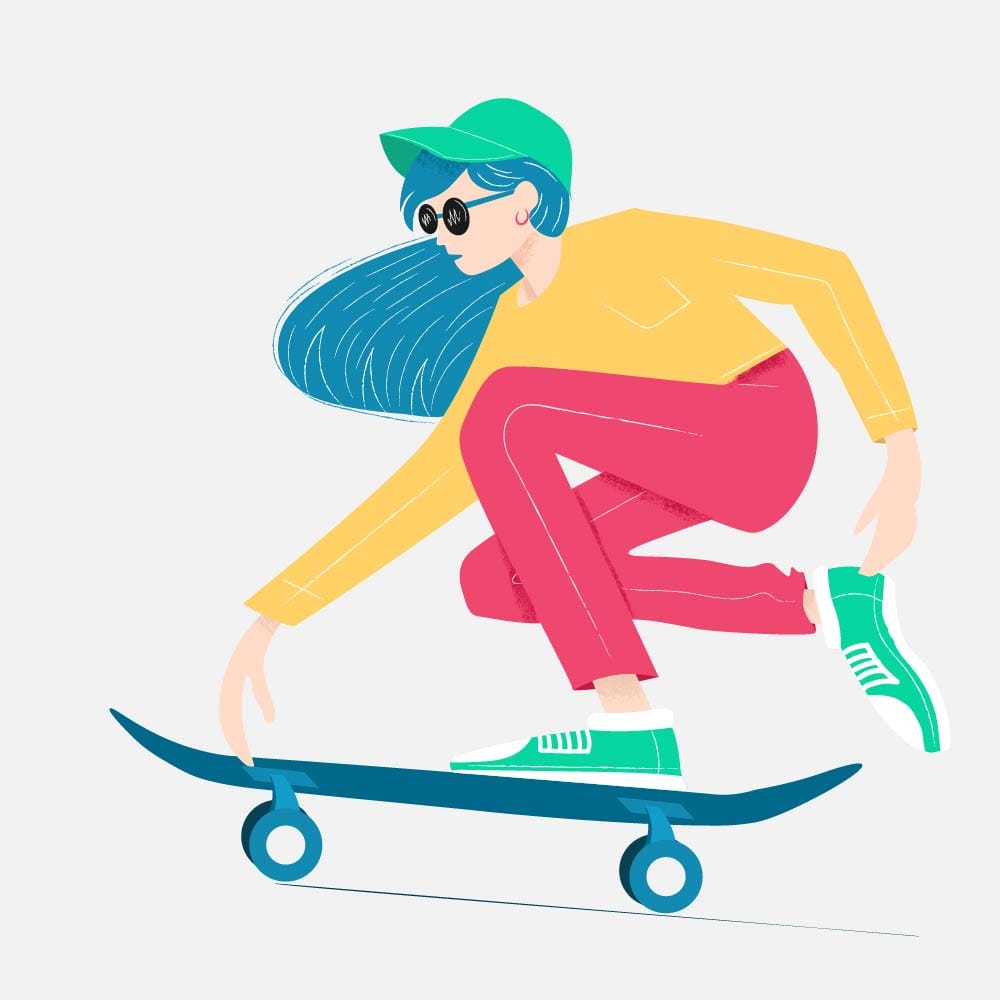 Skater girl - image 1 - student project