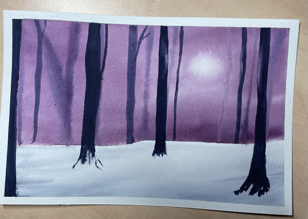 Winter landscapes - image 6 - student project