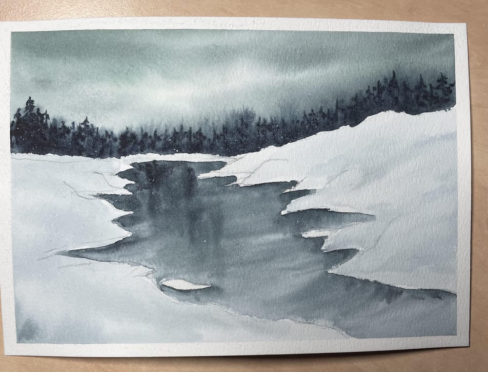 Winter landscapes - image 8 - student project