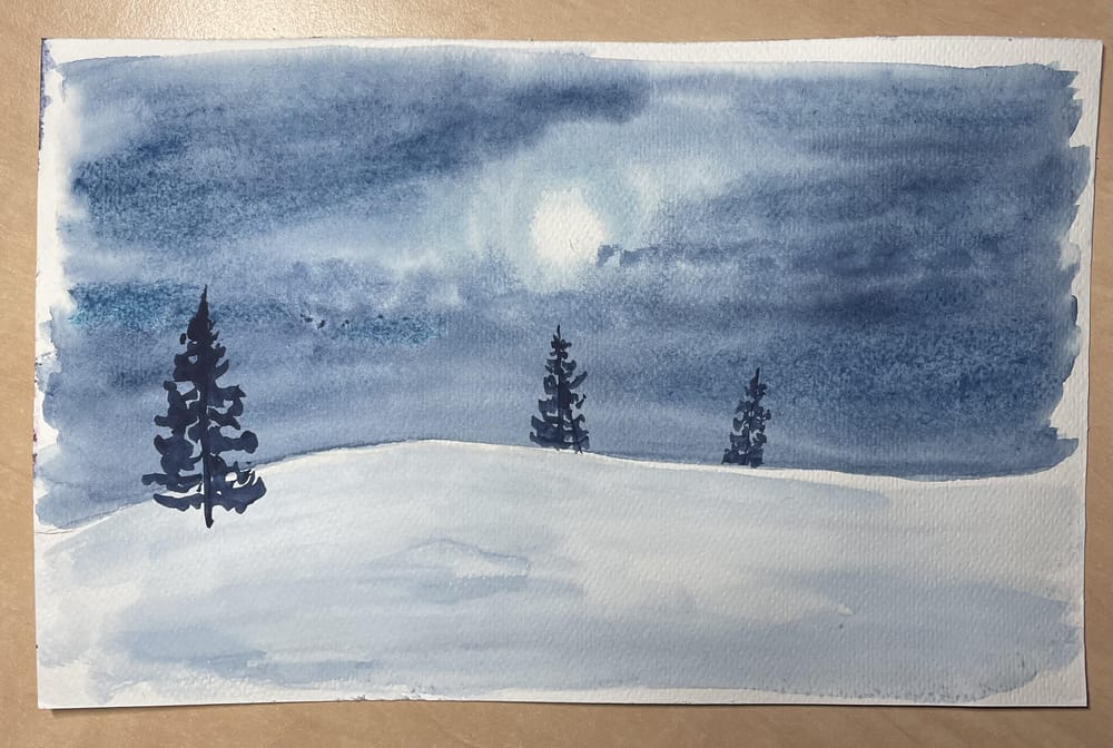 Winter landscapes - image 2 - student project