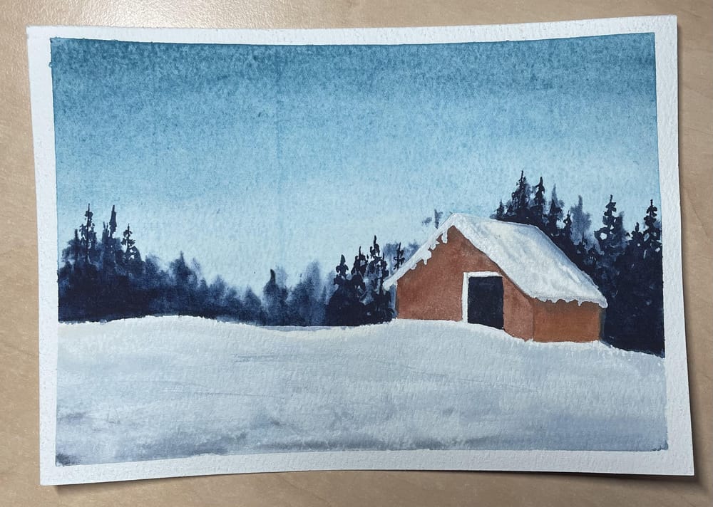 Winter landscapes - image 7 - student project