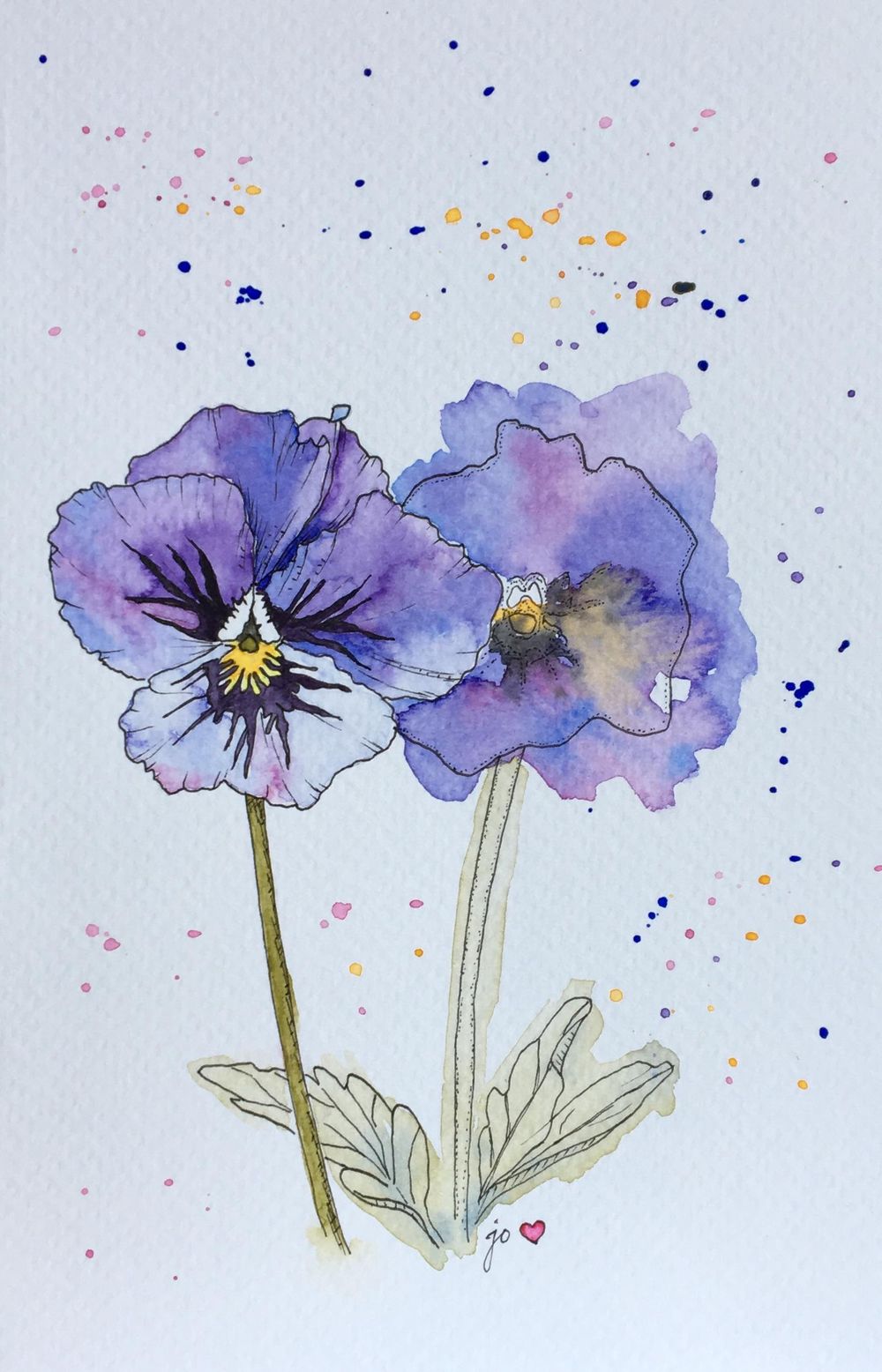 My Pansies :) - image 1 - student project
