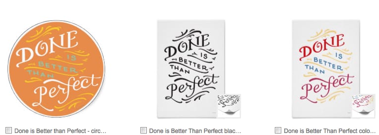 Done is Better Than Perfect - image 1 - student project