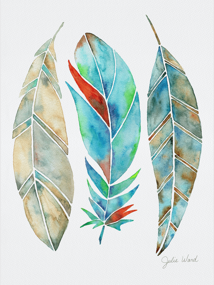 Feathers - Scanning & Editing Artwork - image 1 - student project