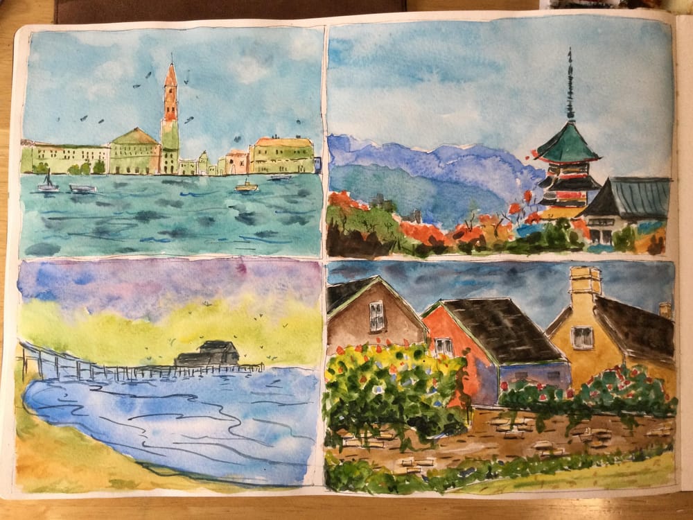 Simple Landscapes - image 2 - student project